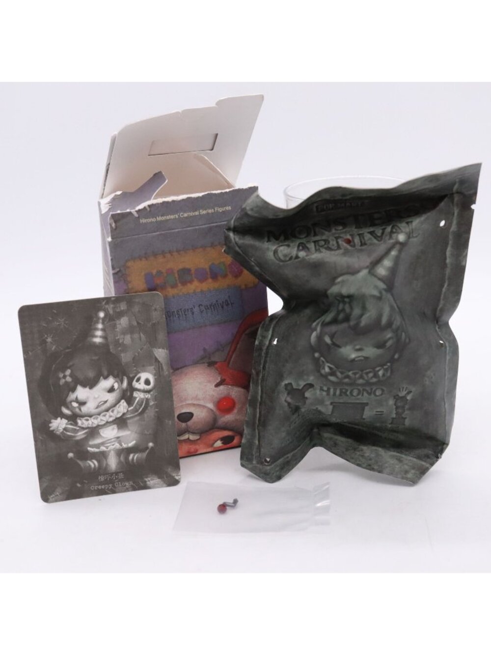 Hirono CREEPY CLOWN Monsters' Carnival Series Pop Mart Confirmed Sealed in Bag